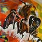 bee mural
