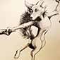 Dancing Fox Mural