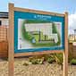 Housing Development Map Sign